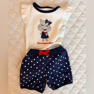 ‘Miss Independent’ Polka Dot Baby Outfit by Carter’s